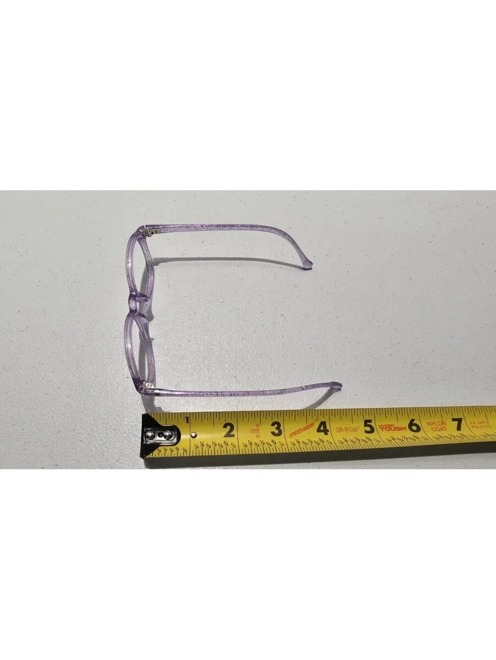 Kids Bright Eyes Purple Glitter Frames Only Youth Girls Glasses No Lenses Used